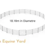 18m horse round pen/ lunging ring / breaking circle