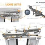 HD Crush features - locking system