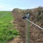 Single strand electric fence 1.5m eco 2 clip