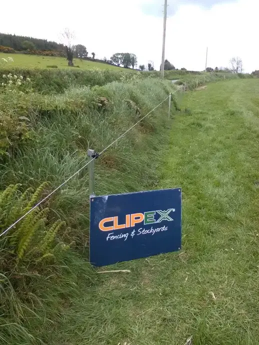Clipex Single strand electric fence 1.5m eco 2 clip