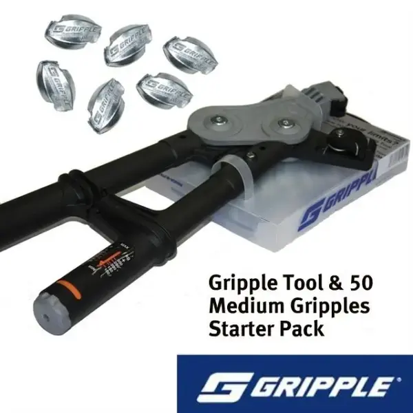 Gripple Tool Starter Pack including 50 medium gripples