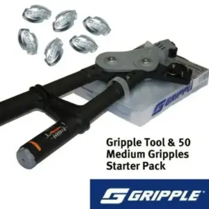 Gripple Tool and 50 Medium Gripple Starter Pack