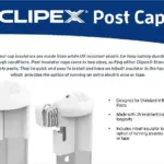 Clipex Post Cap Insulator product guide