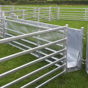 Clipex V-Drafter for Sheep Race - galvanised steel